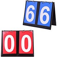 Seully Marcador Deportivo- 2pcs Marcadores Portátiles- Voleibol- Baloncesto- Tenis- Tenis de Mesa-Marcador Portátil 2…